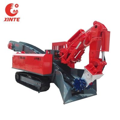 STX-100 Crawler Mucking Loader voor waterkrachtcentraleproject