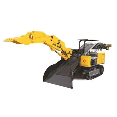 Hydraulische rotsmuck-crawlerlader met hoogdrukspraytoestel