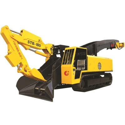 Tunnelmucking-lader in de mijnbouw