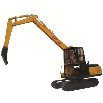 Energiebesparende Long Boom Excavator Laag geluid Hoog rendement Geen staartgas